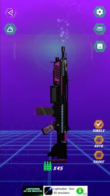 Gun Simulator & Lightsaber Sounds android App screenshot 10