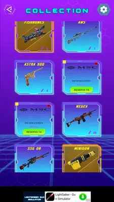 Gun Simulator & Lightsaber Sounds android App screenshot 5